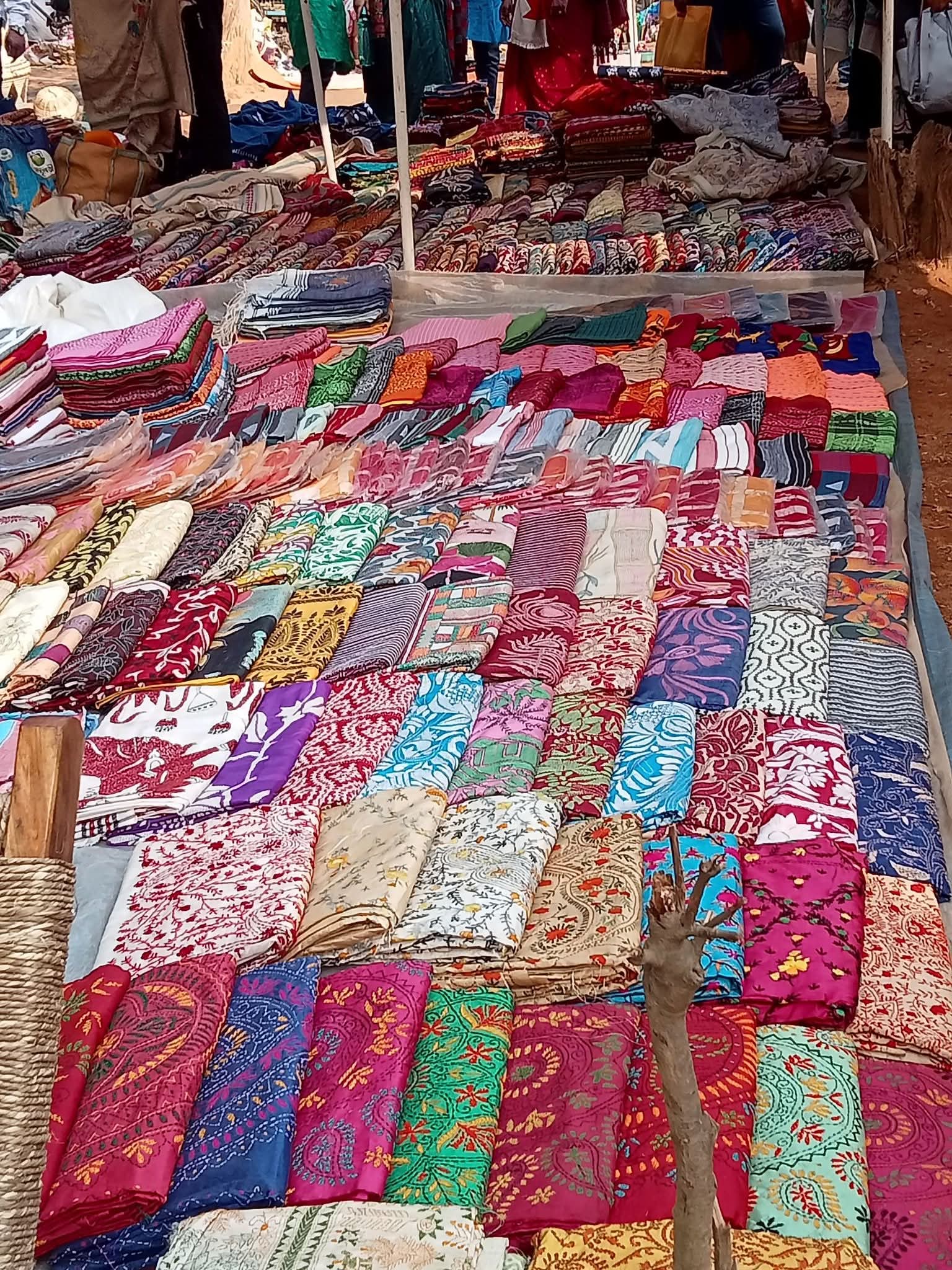 Textile artisan at work