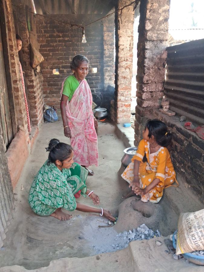 Courtyard Kitchen, Village Bengal