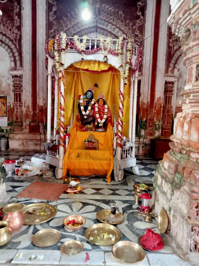 Morning Puja at the Village Shrine