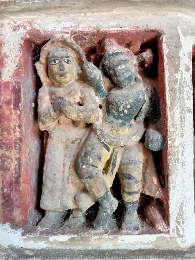 Stone Relief — Radha & Krishna