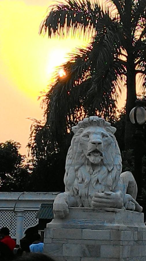 Lion at the Gate, Golden Hour